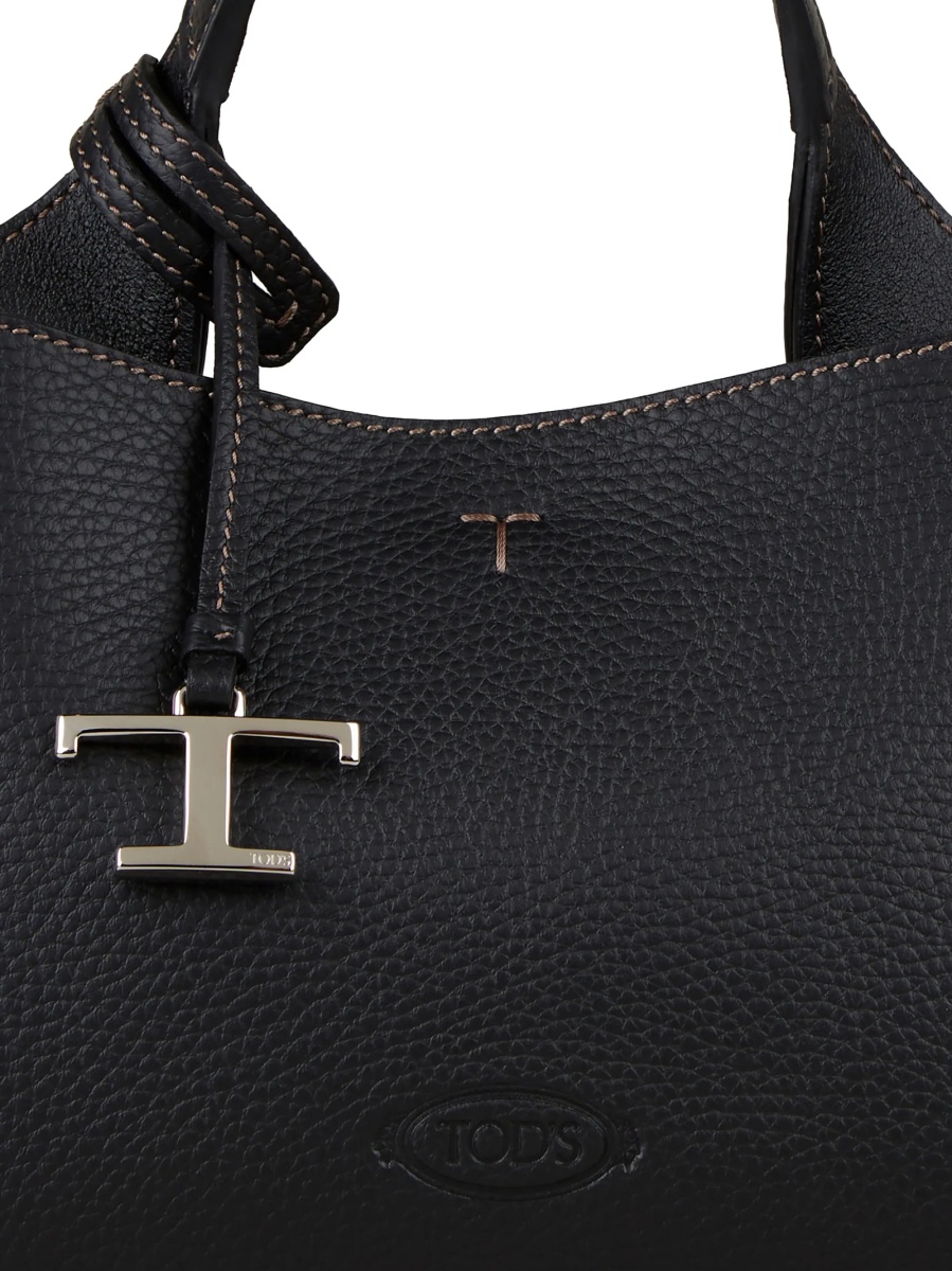 Geanta de mana TOD'S neagra din piele - Img 4