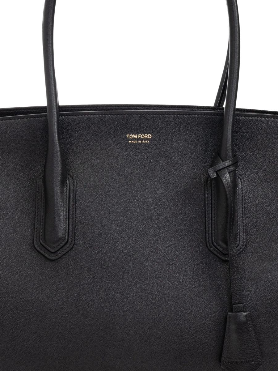 Geanta de mana Tom Ford neagra din piele - Img 5