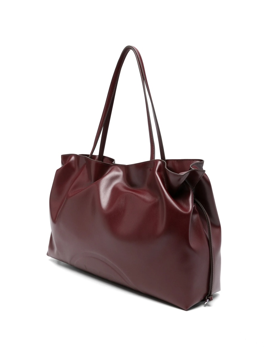 Geanta de mana Tory Burch maro din poliester reciclat si poliuretan - Img 3