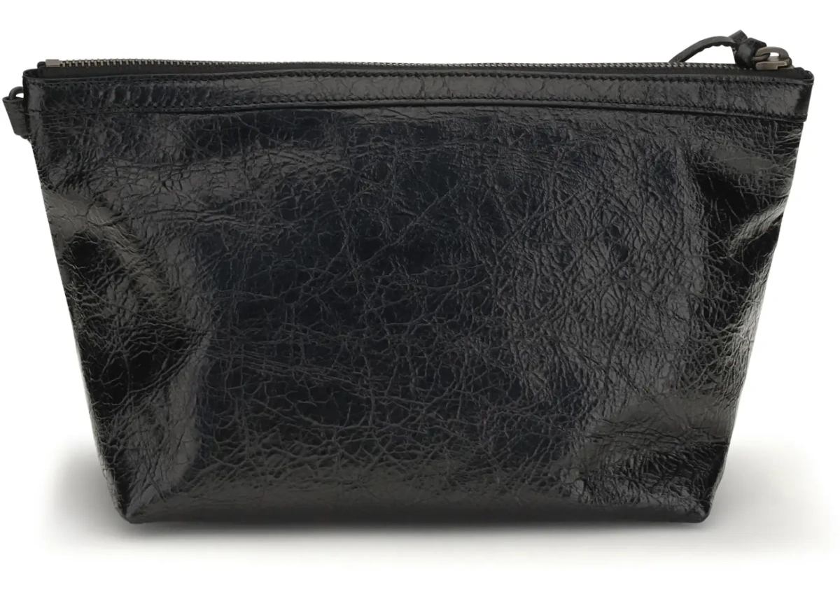 Geanta de mana Vintage-effect leather Pouch - Img 2