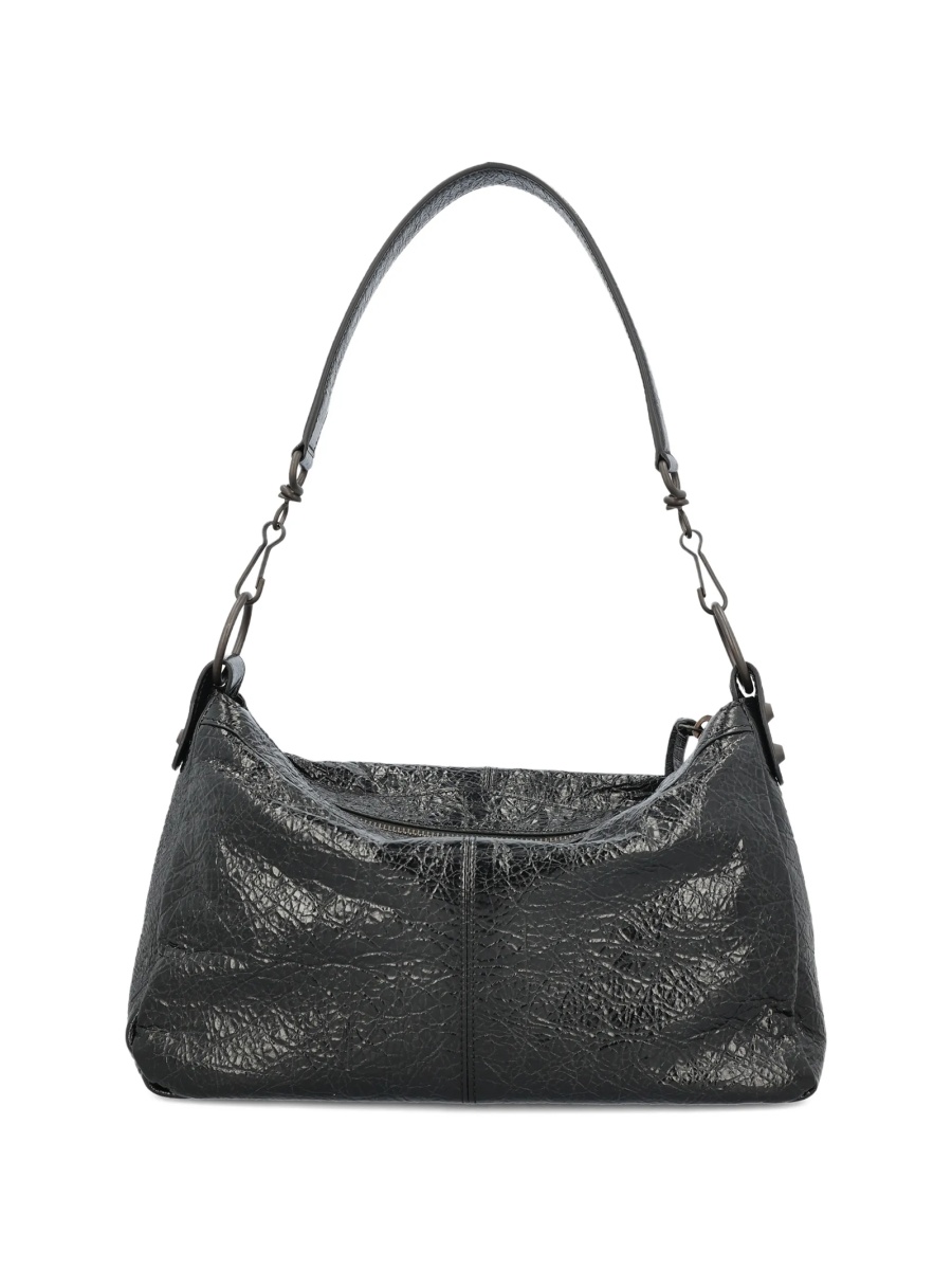 Geanta de umar Balenciaga neagra din piele - Img 2