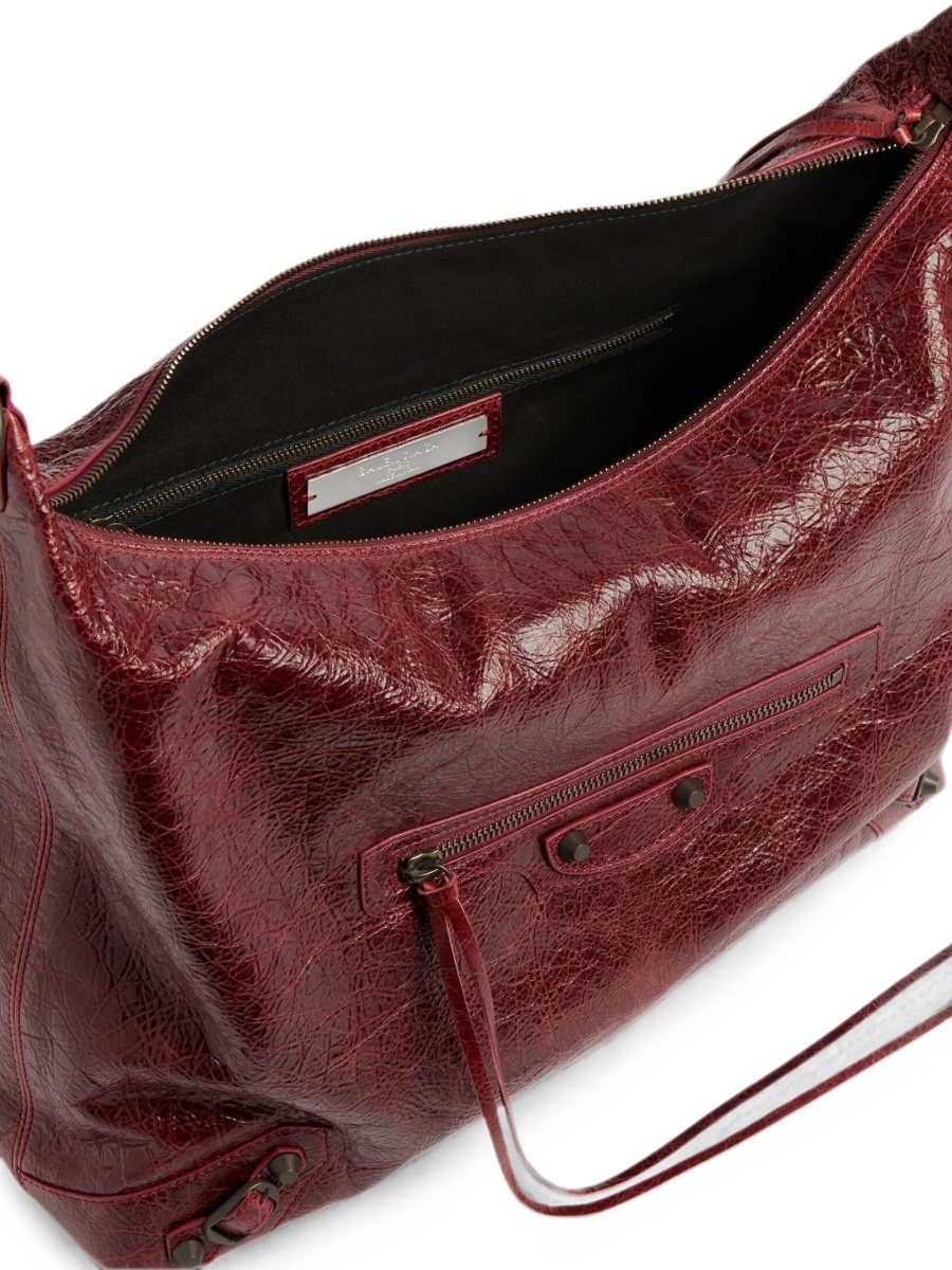 Geanta de umar Balenciaga rosie din piele - Img 5