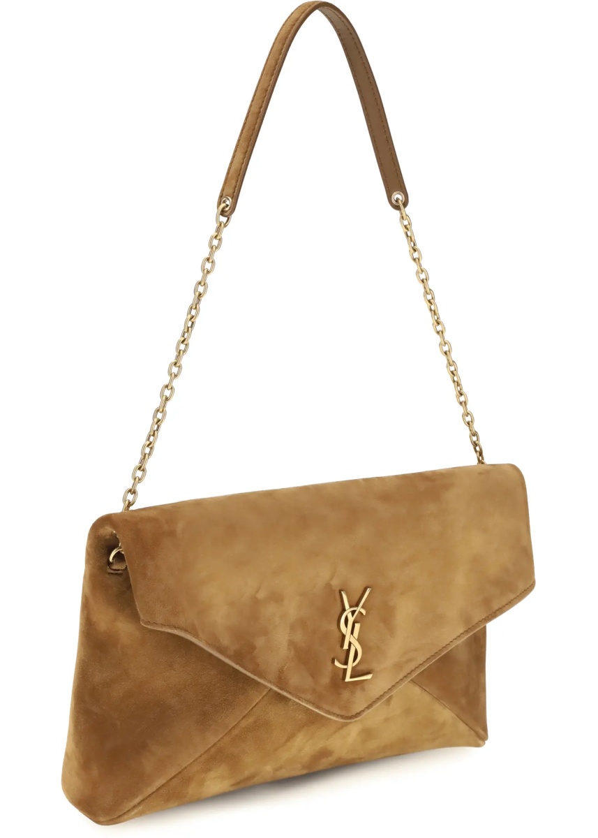 Geanta de umar Cassandre suede Shoulder Bag - Img 2