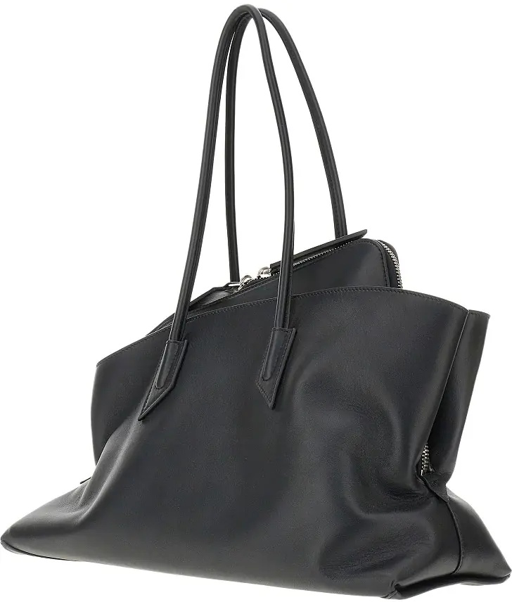 Geanta de umar Leather medium 'La Passeggiata' bag - Img 2