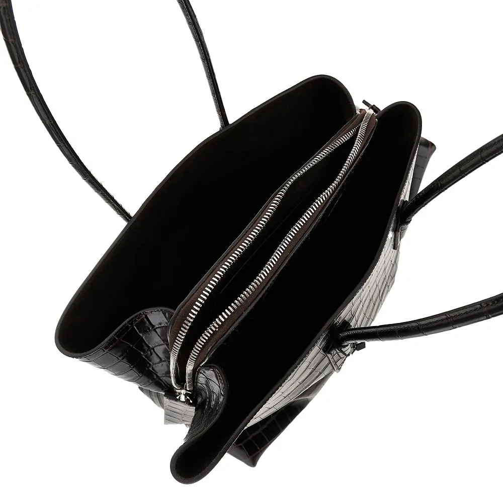 Geanta de umar Leather medium 'La Passeggiata' bag - Img 3