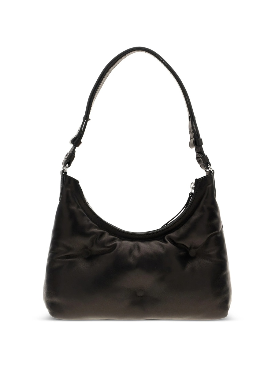 Geanta de umar Maison Margiela neagra din piele - Img 2