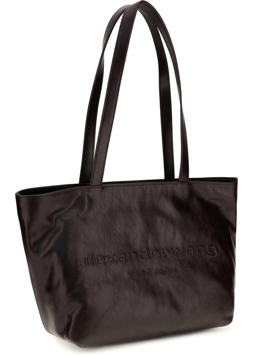 Geanta de umar Medium Punch leather Tote Bag - Img 2