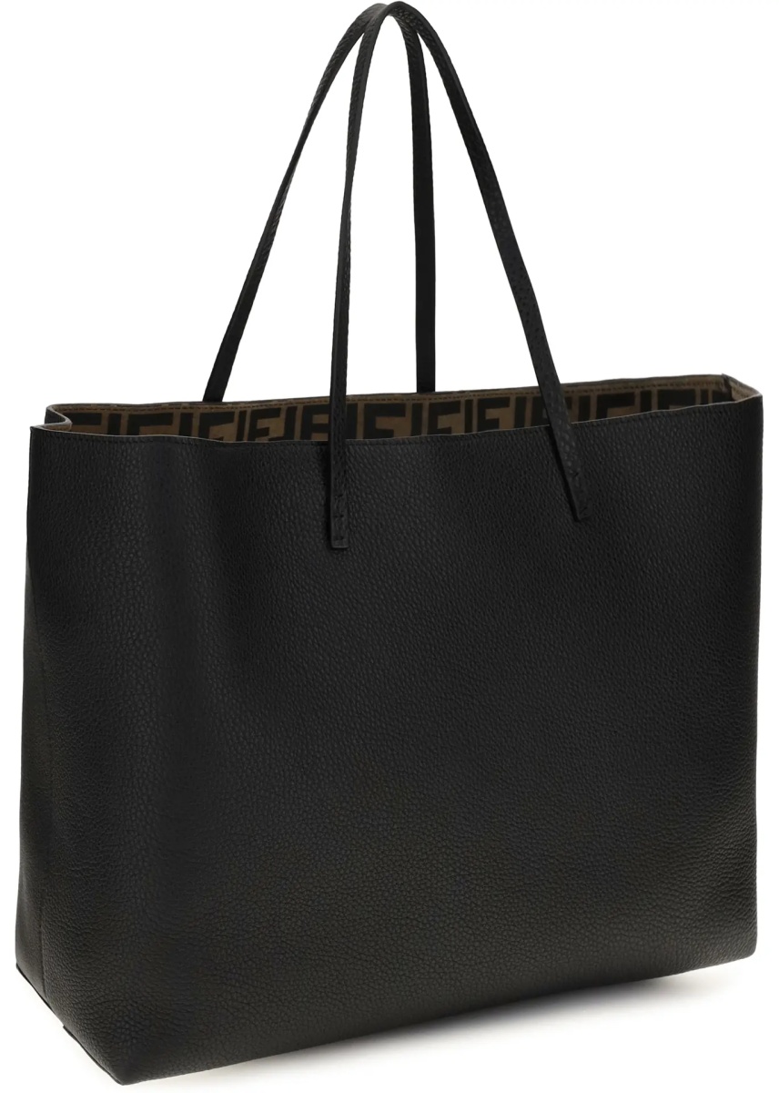 Geanta de umar Medium Roll Roman leather Shopping Bag - Img 3