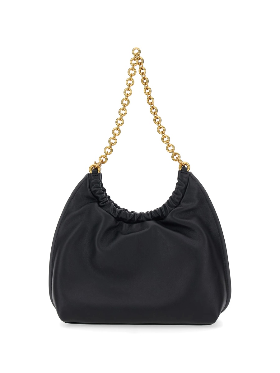Geanta de umar Michael Kors neagra din piele - Img 2