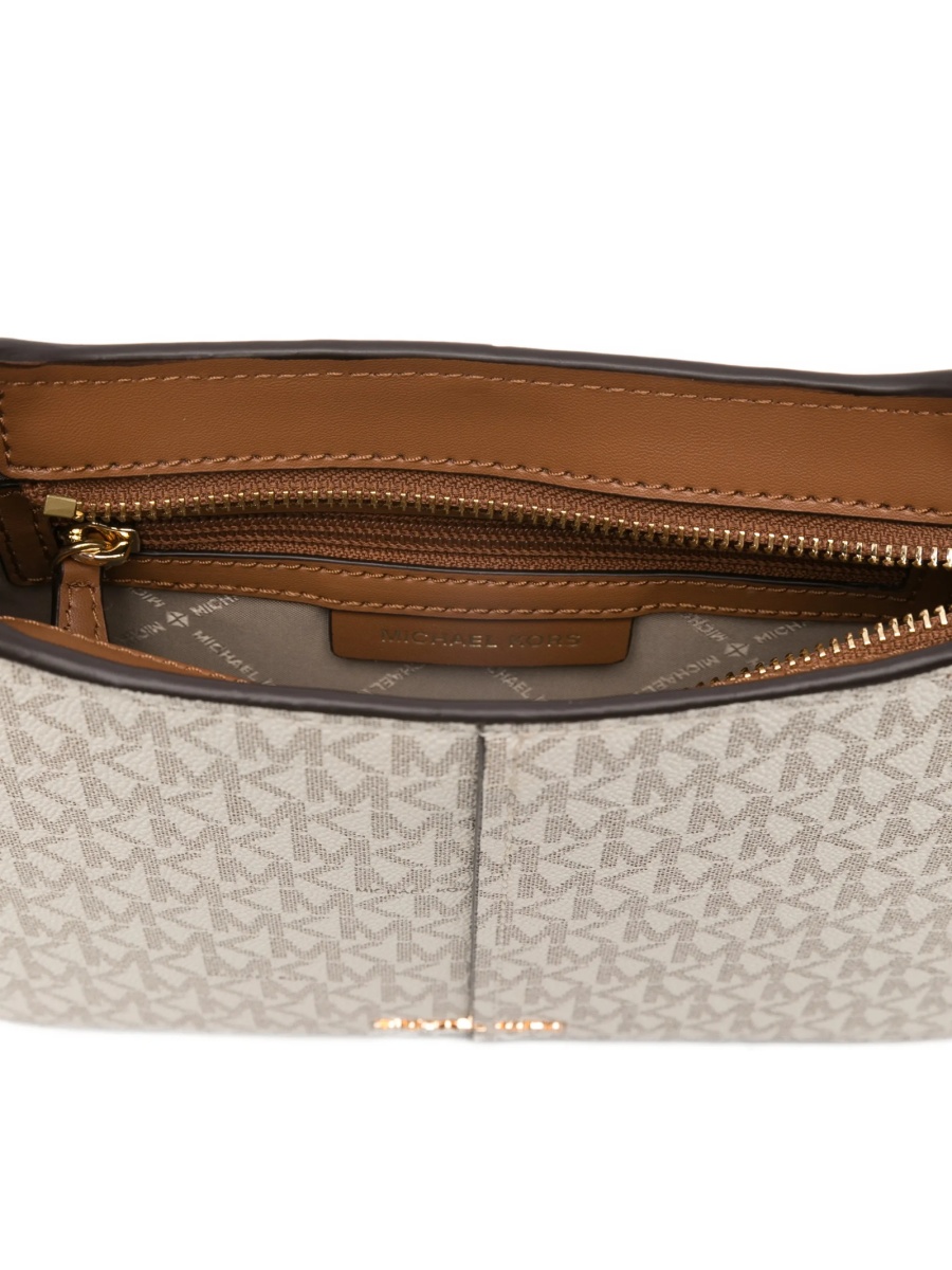Geanta de umar Michael Kors neutra din pvc si piele - Img 5