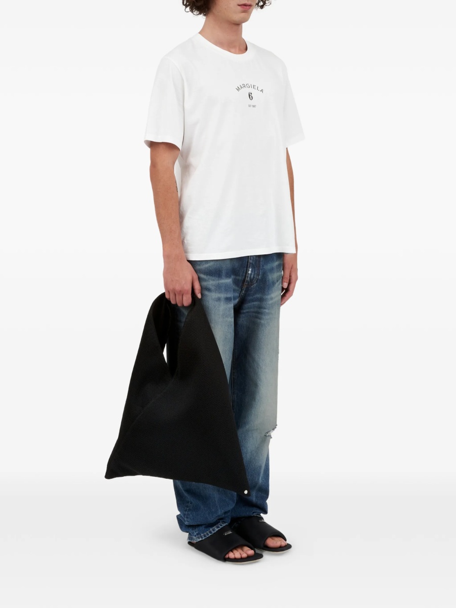 Geanta de umar MM6 Maison Margiela neagra - Img 3