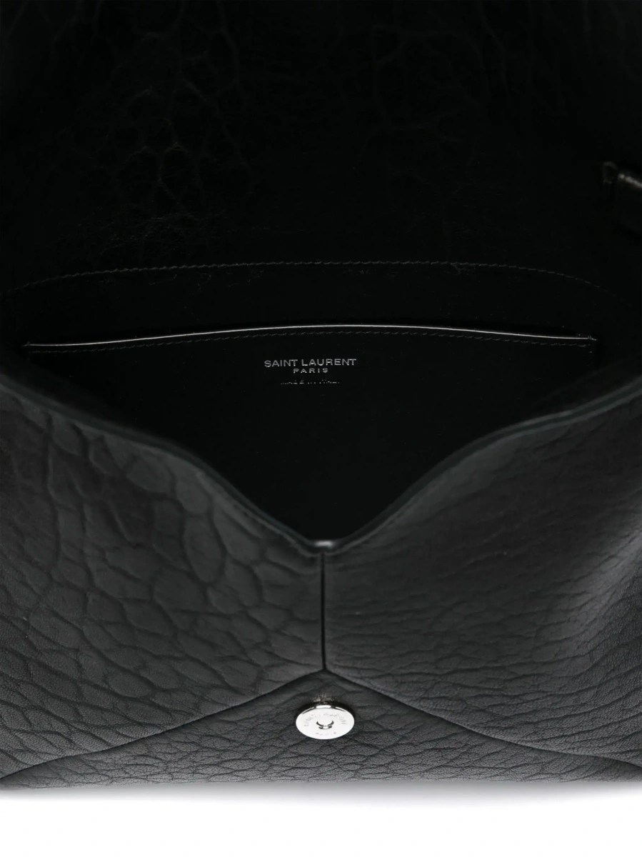 Geanta de umar Saint Laurent neagra din piele - Img 7