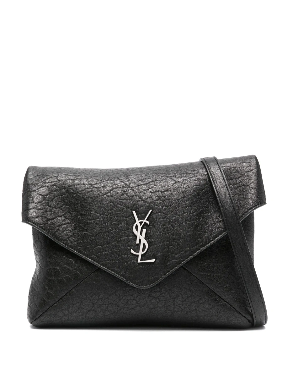 Geanta de umar Saint Laurent neagra din piele - Img 8