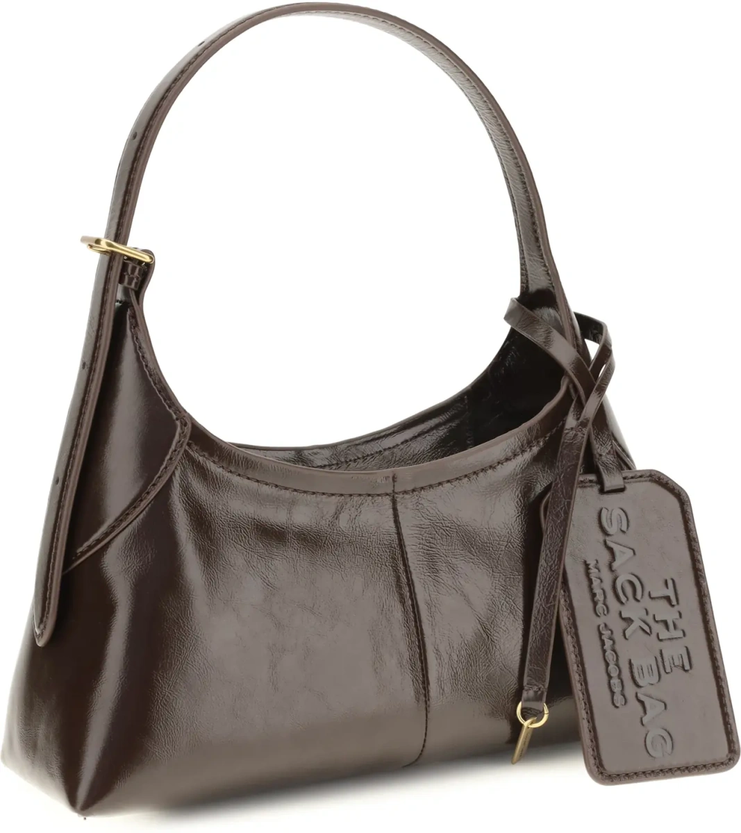 Geanta de umar Small Belted Sack Shoulder Bag - Img 2