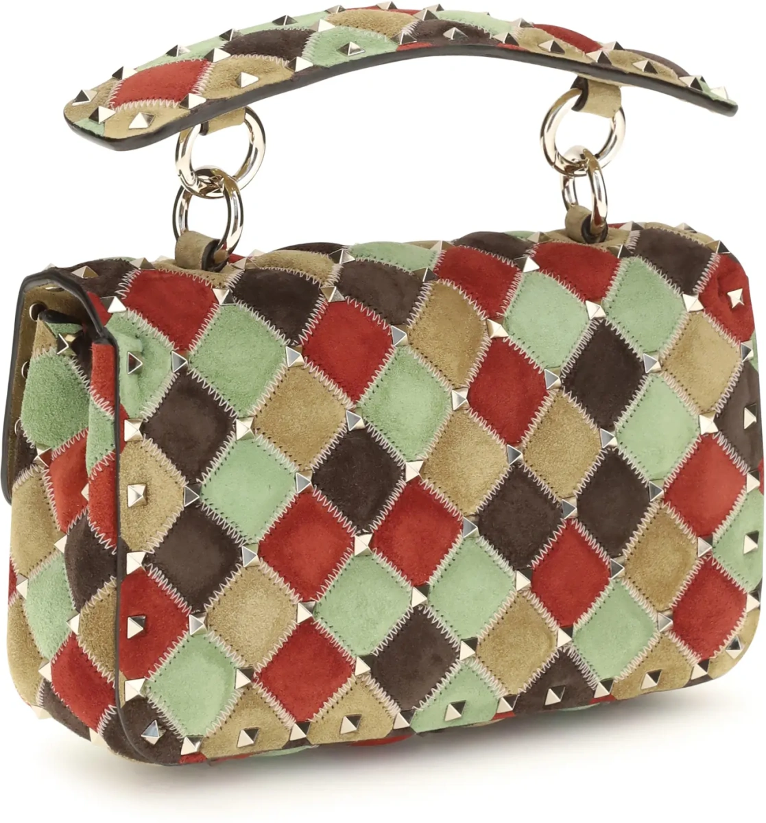 Geanta de umar Small Rockstud Spike Shoulder Bag - Img 3
