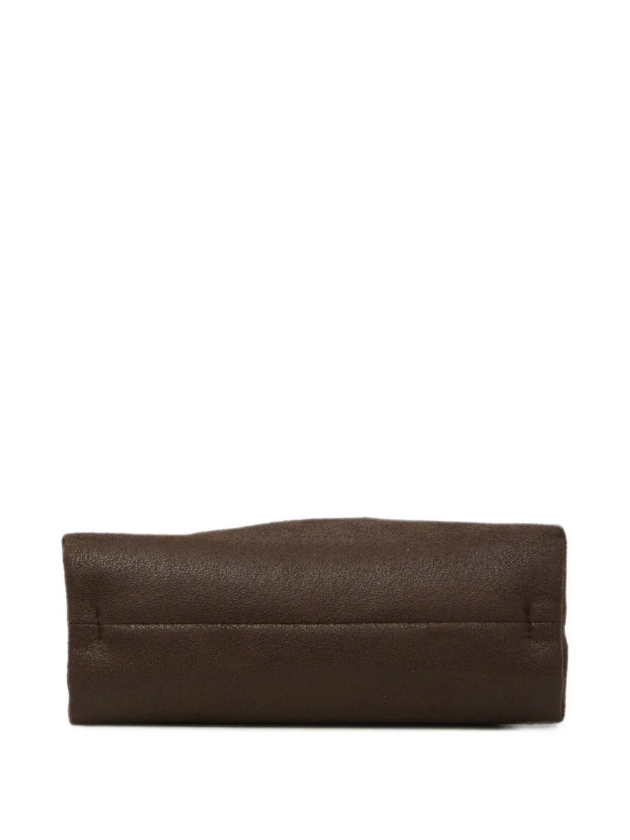 Geanta de umar Stella McCartney falabella maro din polyester - Img 3