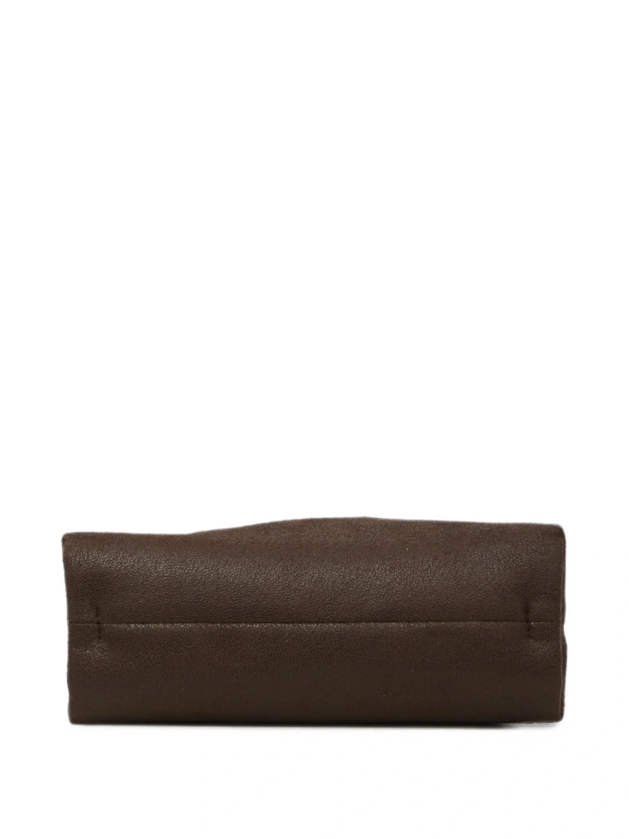 Geanta de umar Stella McCartney falabella maro din polyester - Img 3