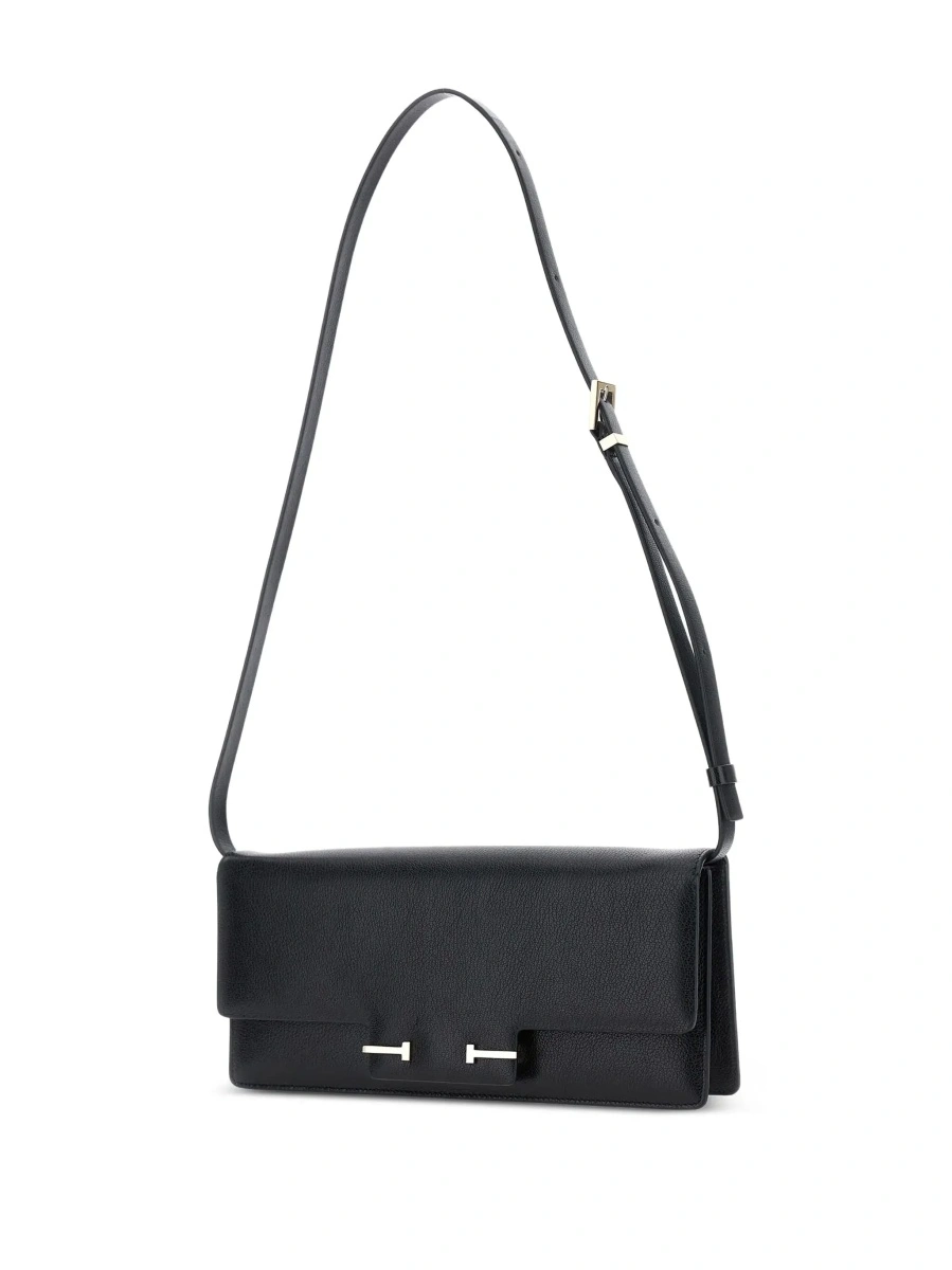 Geanta de umar Tom Ford neagra din piele - Img 6