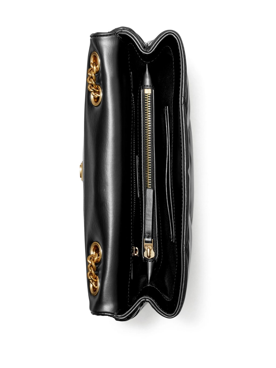 Geanta de umar Tory Burch neagra din piele - Img 5