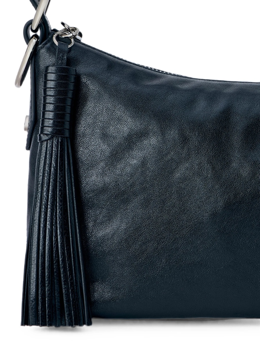 Geanta de umar Vivienne Westwood neagra din piele - Img 3