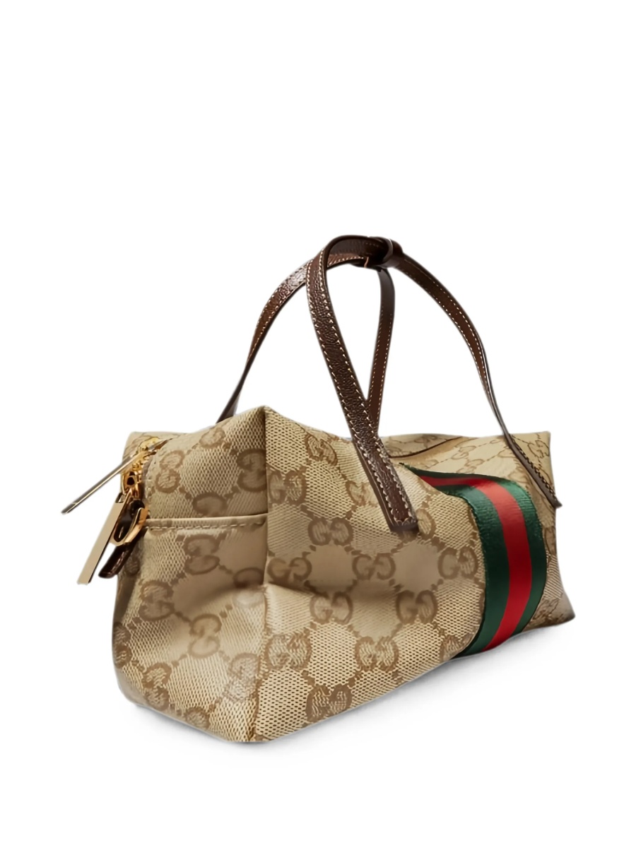Geanta de voiaj Gucci neutra din material textil - Img 2