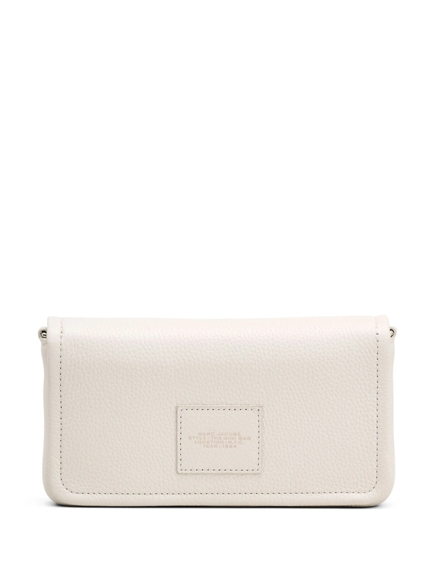 Geanta mini Marc Jacobs alba din piele - Img 4