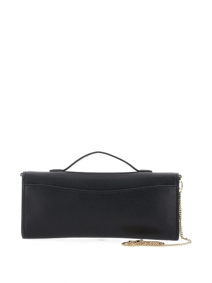 Geanta plic Michael Kors 'Hamilton' neagra din piele - Img 4