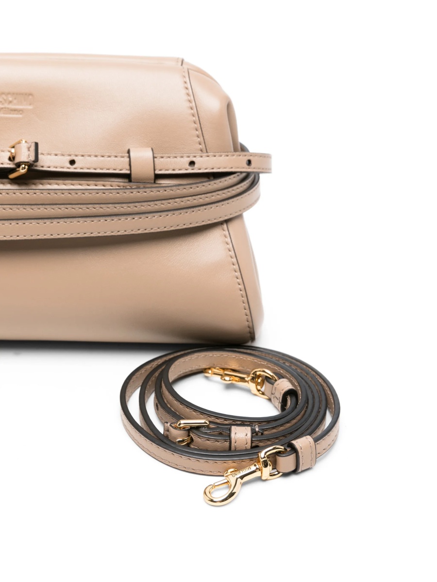 Geanta plic Moschino neutra din piele - Img 4