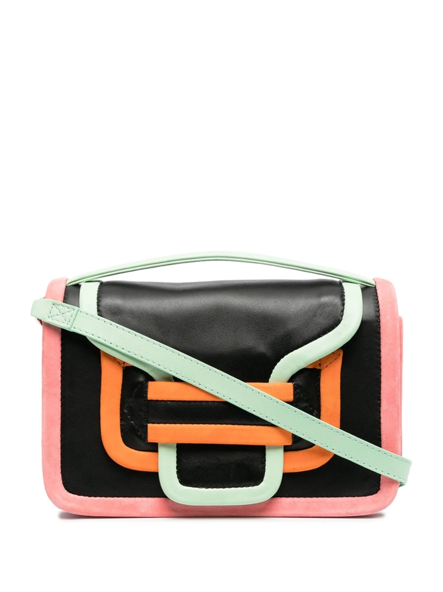 Geanta tip postas PIERRE HARDY neagra din piele - Img 10