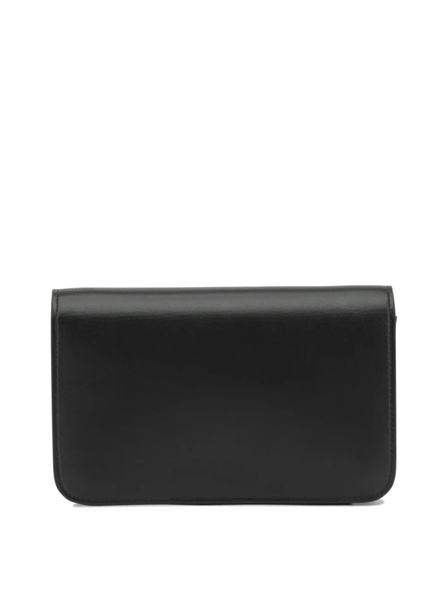 Geanta tip postas TOTEME 'T-lock' neagra - Img 3