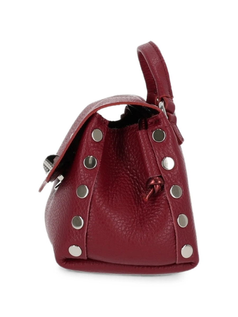 Geanta tip postas Zanellato rosie din piele - Img 5