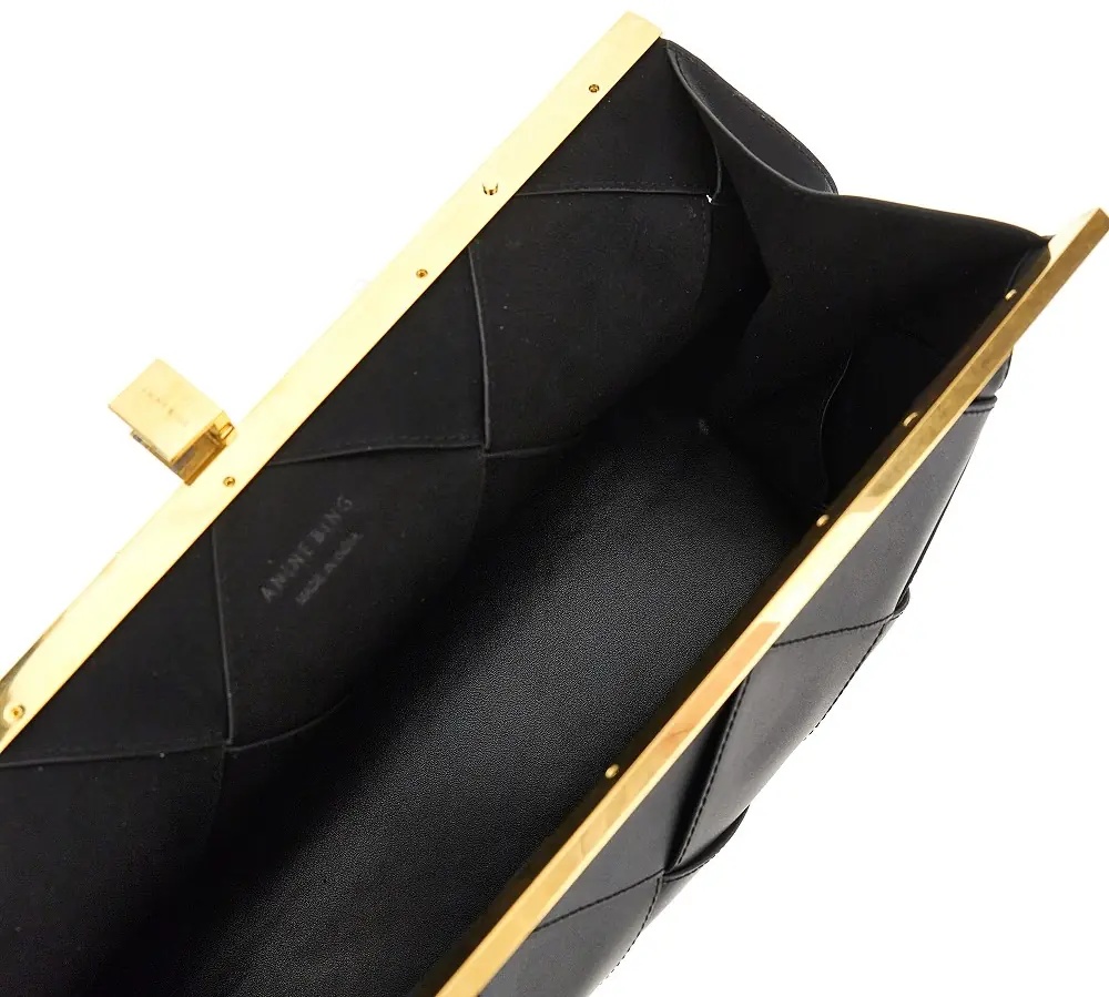 Genti 'Anine' braided leather clutch - Img 3