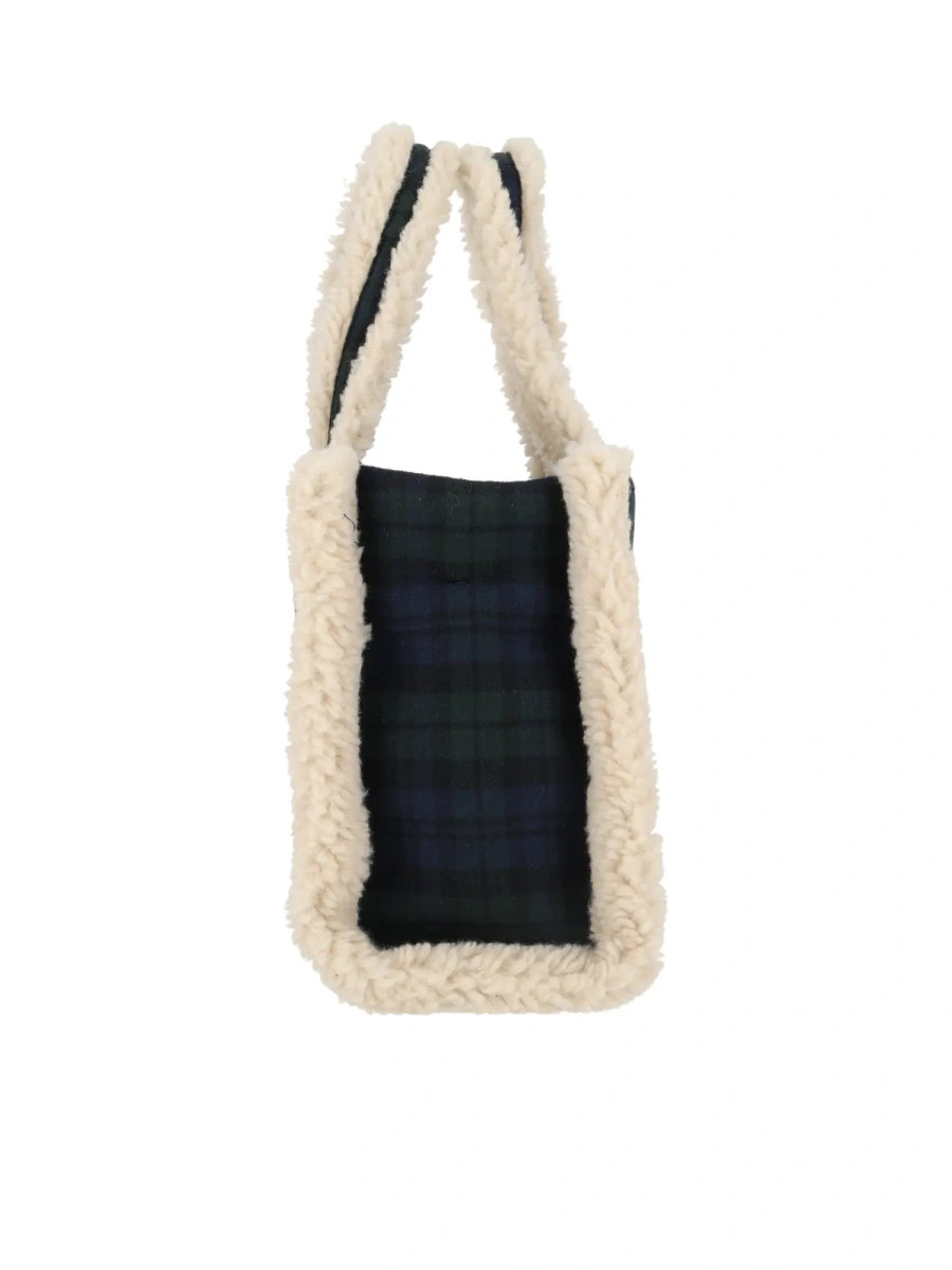Genti COLETTE SHEARLING-TARTAN 5161 EMB - Img 3