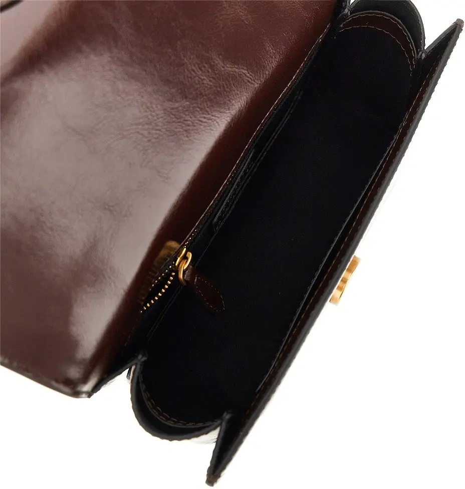 Genti 'Love One' bag with faux fur strap - Img 3