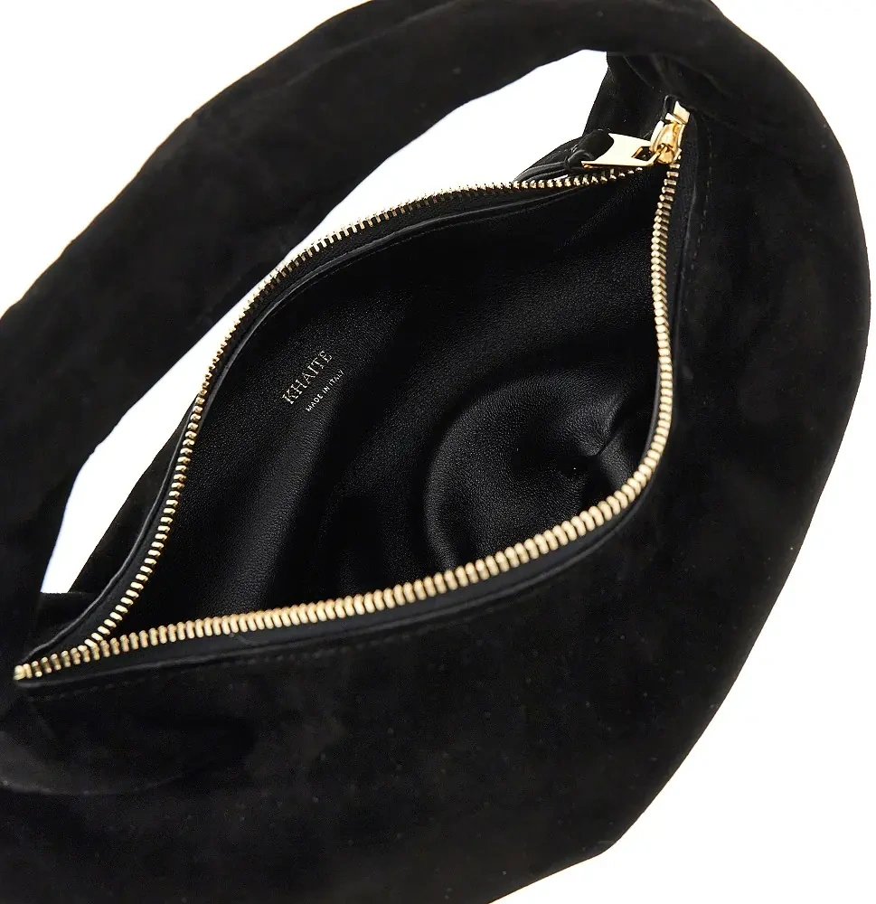 Genti 'Olivia' suede leather mini bag - Img 3