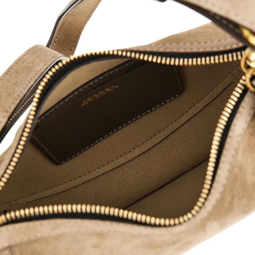 Genti Suede leather Oskan Moon bag - Img 3