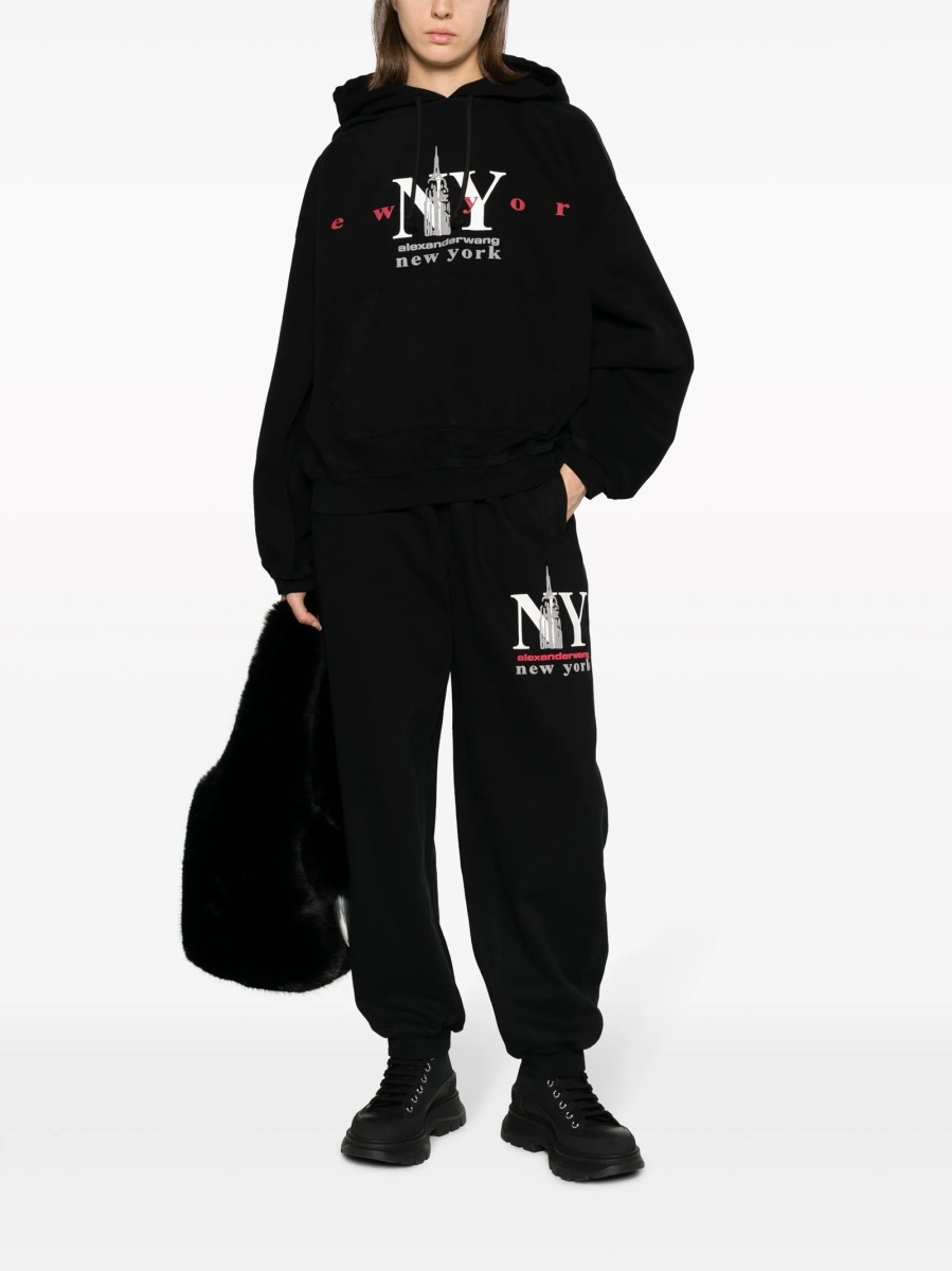 Hanorac Alexander Wang negru - Img 2