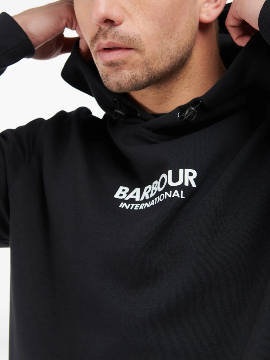 Hanorac Barbour negru - Img 4