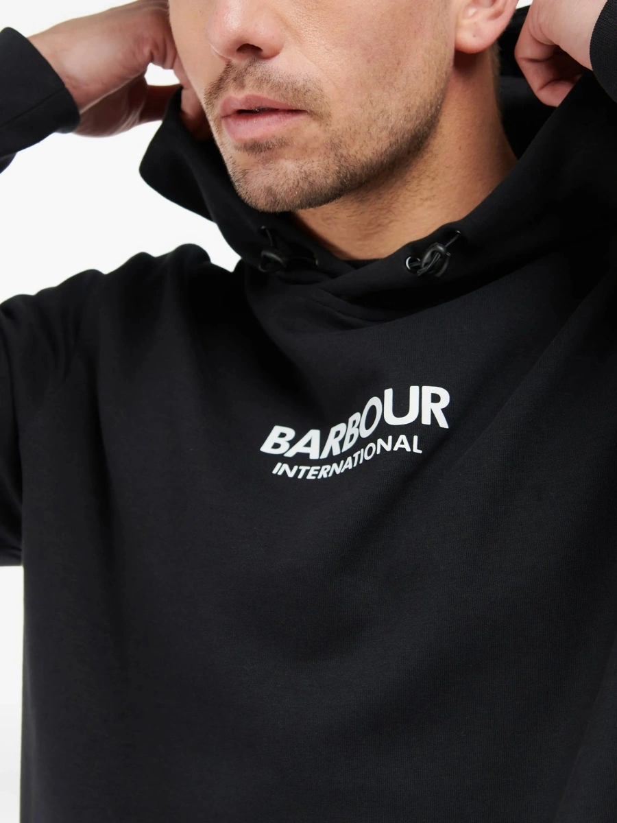 Hanorac Barbour negru - Img 4
