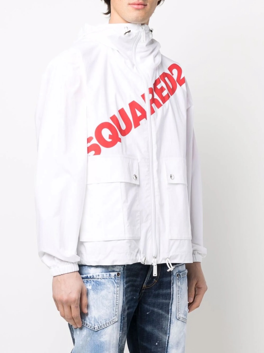 Hanorac DSQUARED2 alb - Img 3