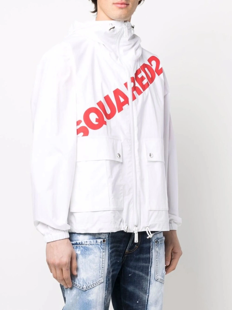 Hanorac DSQUARED2 alb - Img 3