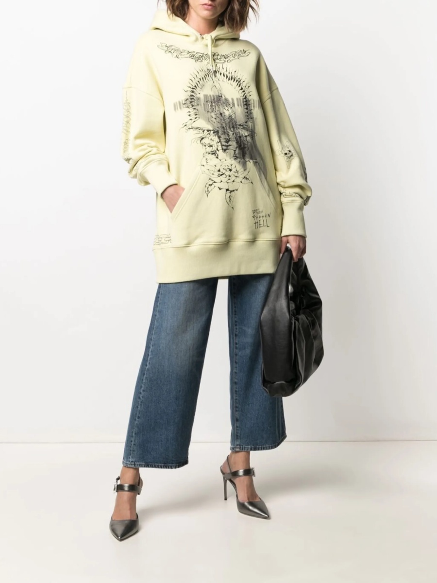 Hanorac Givenchy galben - Img 2