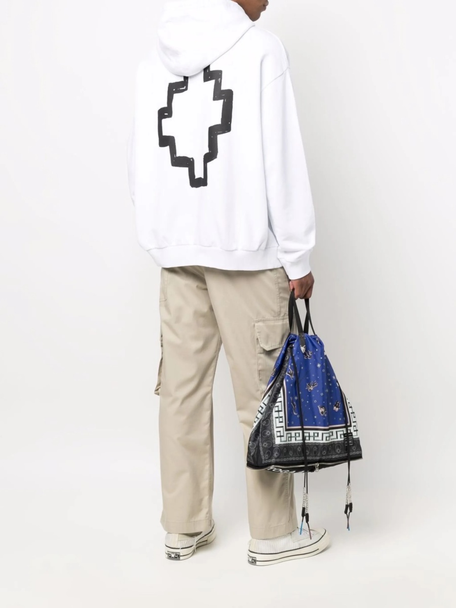 Hanorac Marcelo Burlon alb - Img 2