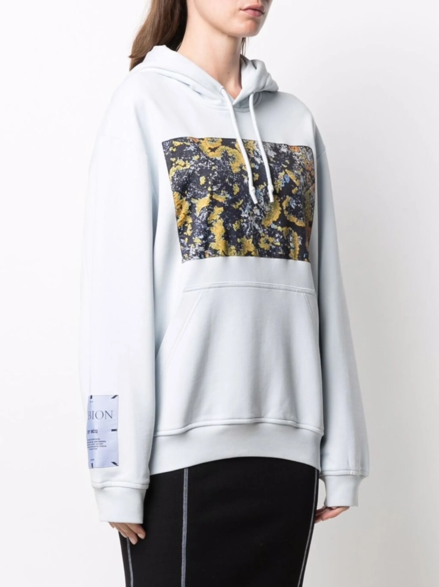Hanorac MCQ Alexander McQueen albastru - Img 3