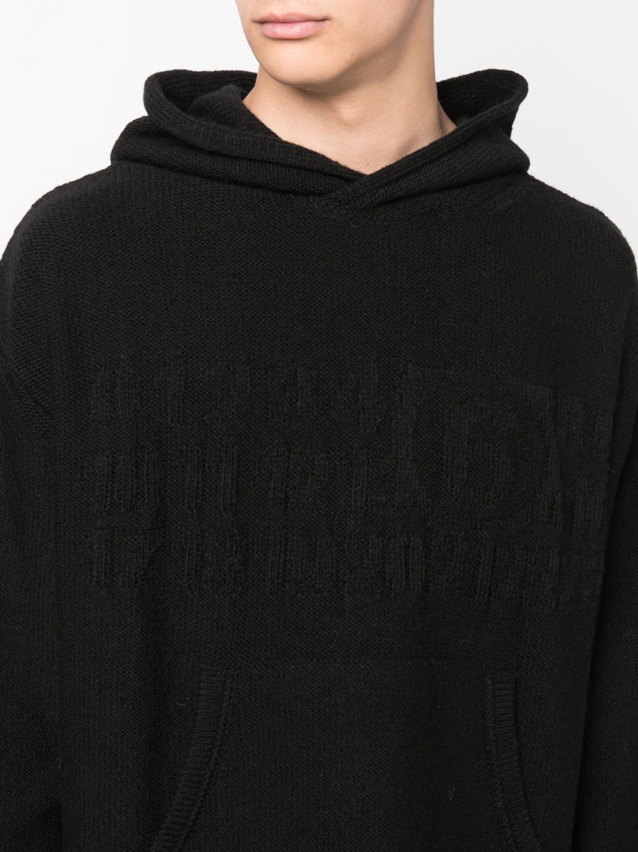Hanorac MM6 Maison Margiela negru - Img 5