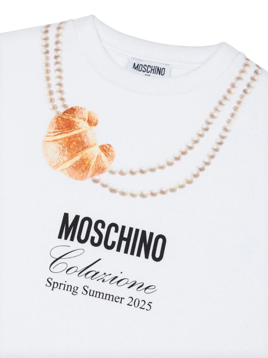 Hanorac Moschino alb - Img 3