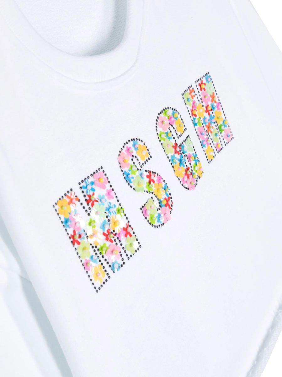 Hanorac MSGM alb - Img 3