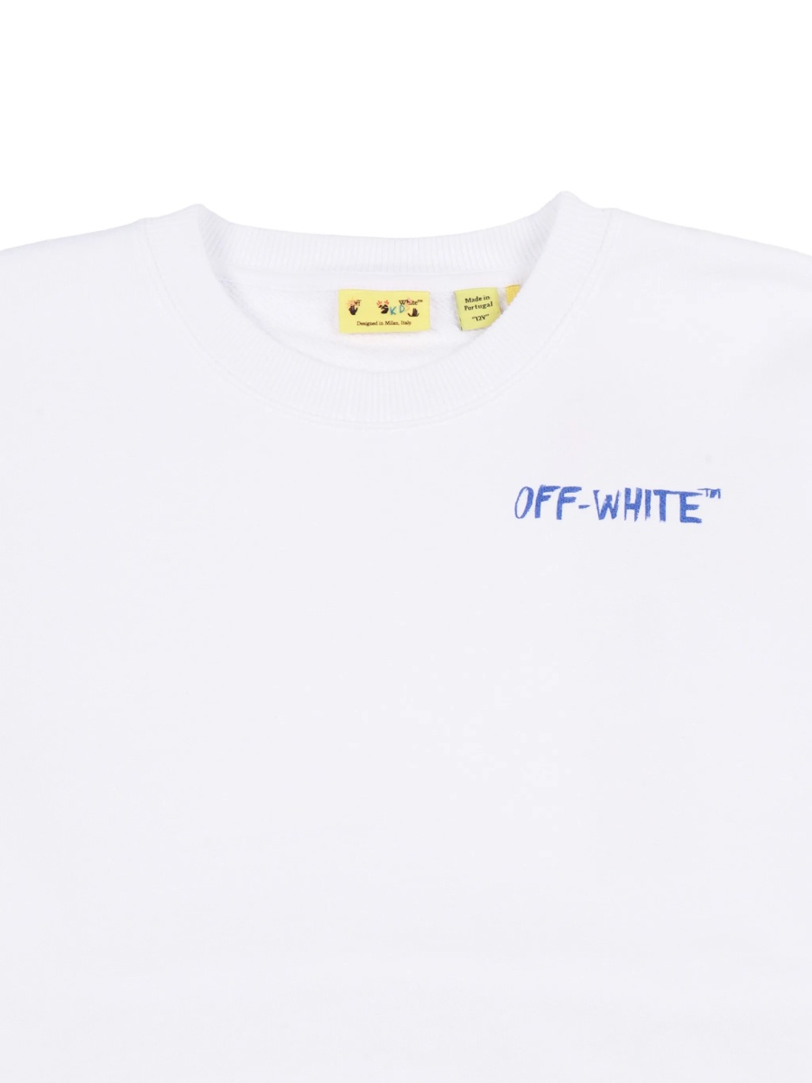 Hanorac Off-White alb - Img 3