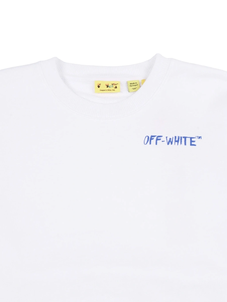 Hanorac Off-White alb - Img 3