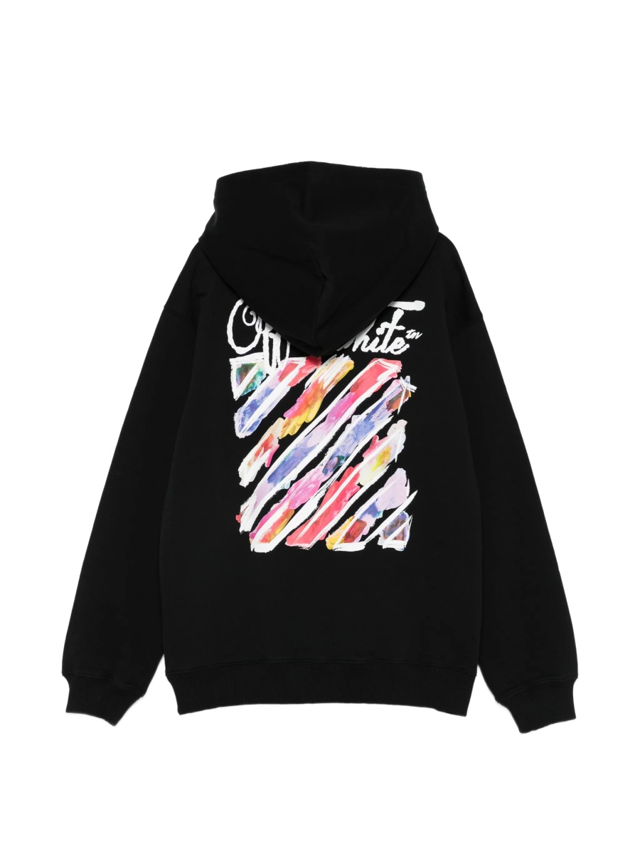 Hanorac Off-White negru - Img 2